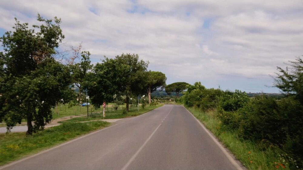 Bolsena lake area