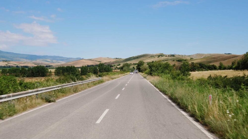 Bolsena lake area