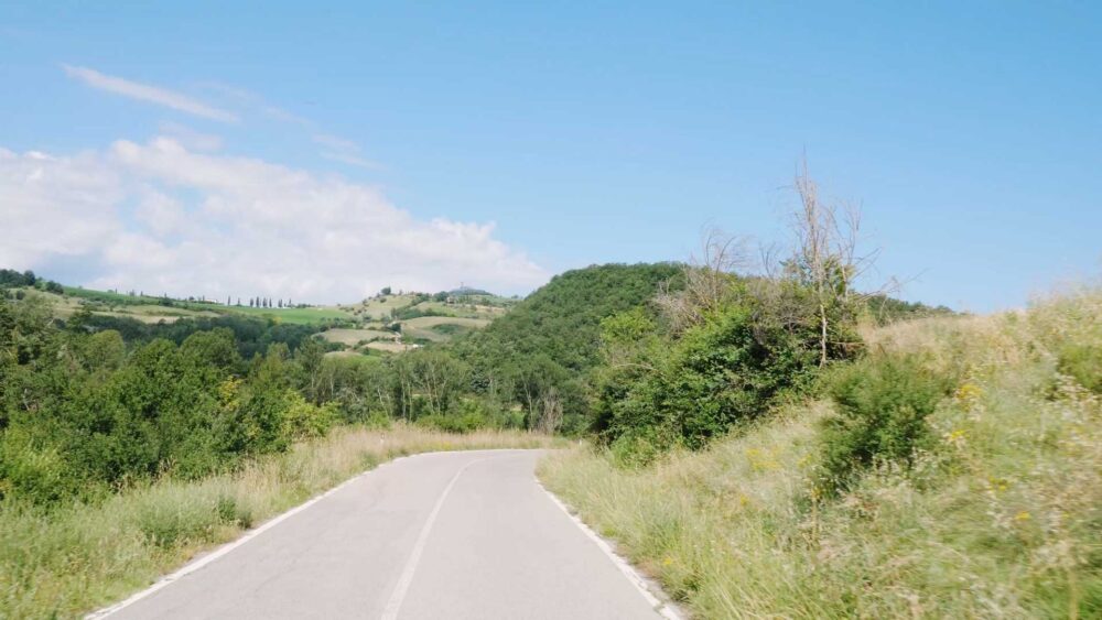 Bolsena lake area