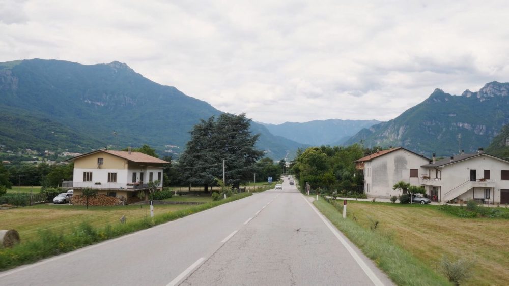 Ride from Bassano del Grappa to Lake Garda