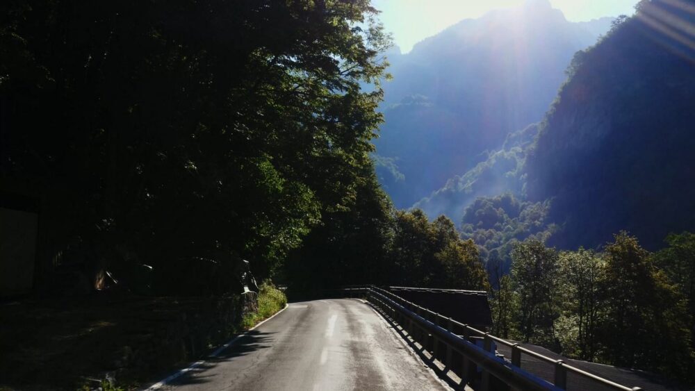 Ride from Locarno to Sambuko Lake