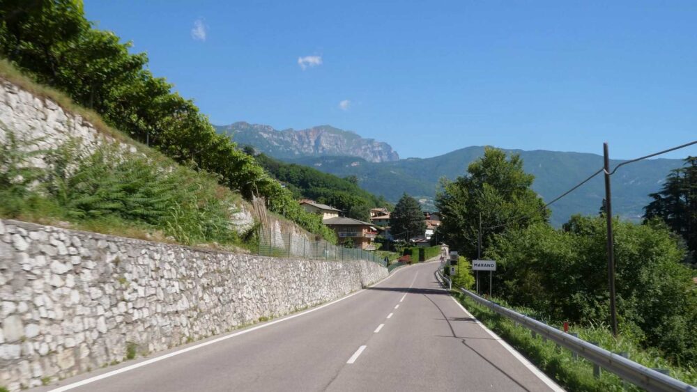 Lake Garda to Trento ride